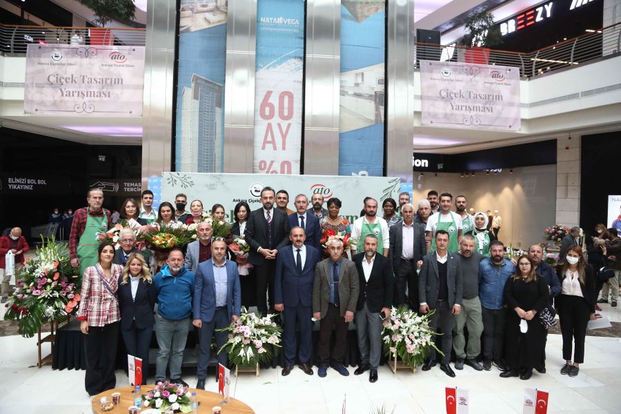 Ankaralı çiçekçilerin tasarım yarışı