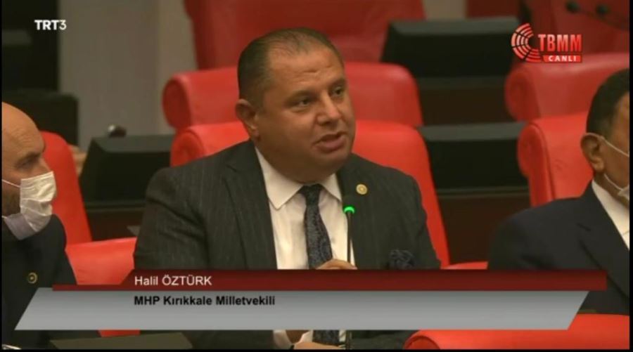 MHP’li Öztürk: Çiftçilerin kuraklık zararları biran önce karşılanmalı