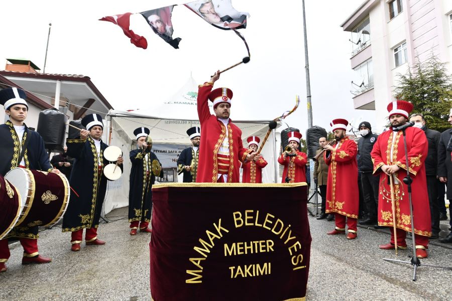Mehter takımı Mamak turnesinde