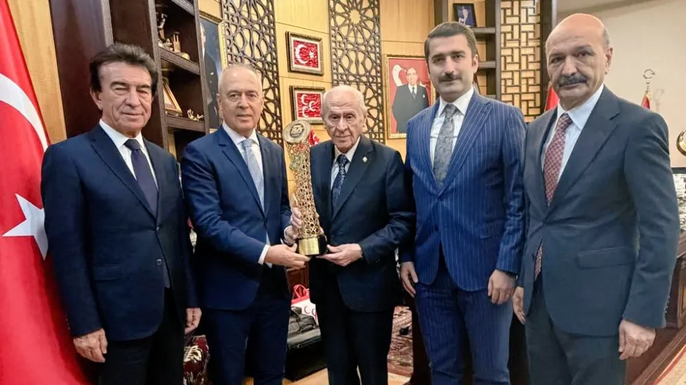 MHP Genel Başkanı Devlet Bahçeli’ye Türkiye Bisiklet Federasyonu’ndan ziyaret