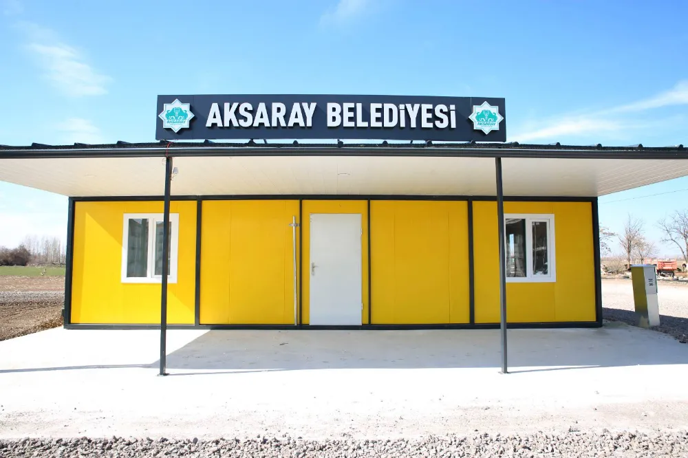 Aksaraylı şoför esnafına konforlu bekleme noktası