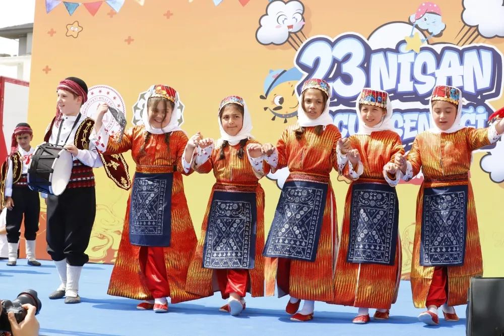Aksaraylı minikler bayram coşkusunu doyasıya yaşayacak