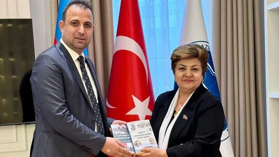 Suriye Türkmen Dernekler Federasyonundan Azerbaycan ziyareti