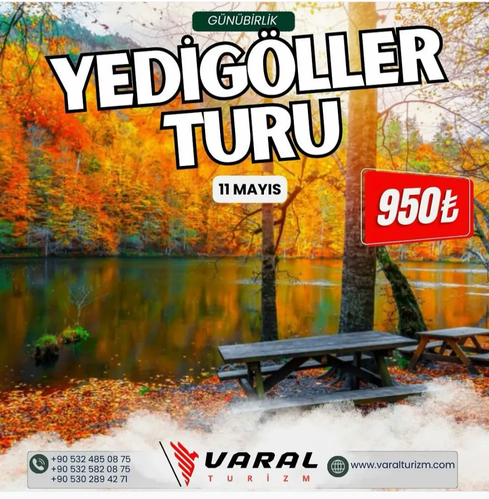 Varal Turizm ile Yedigöller turu