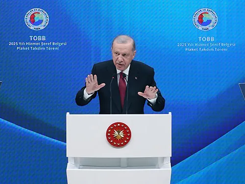 Cumhurbaşkanı Erdoğan “Terörsüz Türkiye, Türkiye ekonomisini şaha kaldıracaktır”