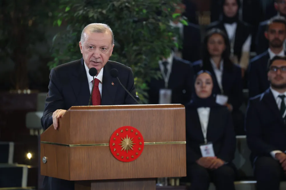 Erdoğan: “En büyük eserimiz olarak sizlere güvenliğin, refahın olduğu bir Türkiye