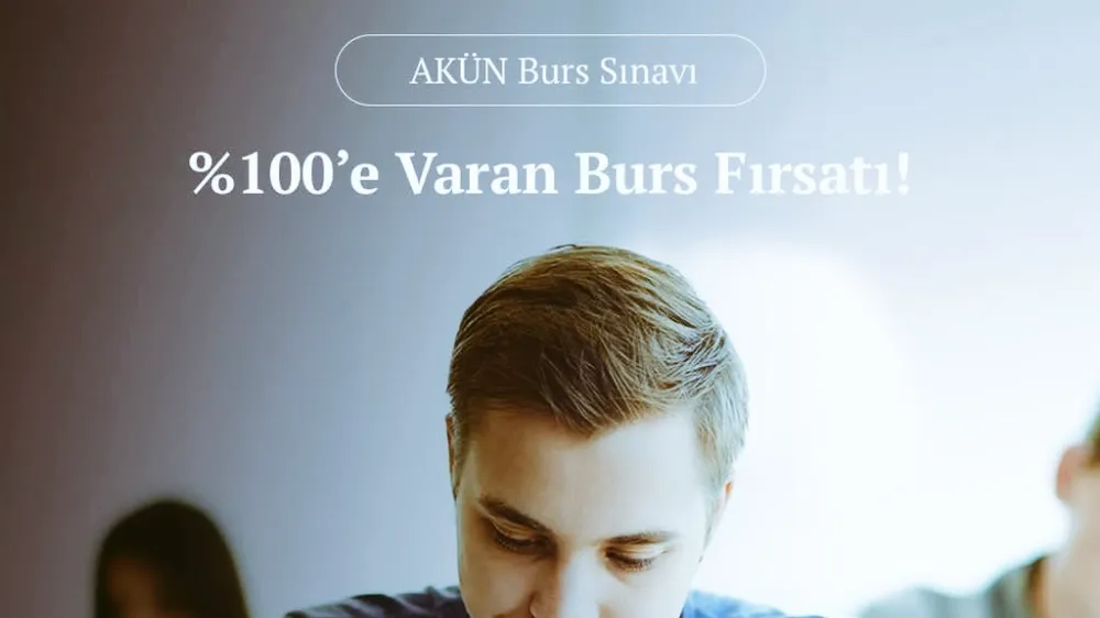 Burs fırsatını kaçırma!