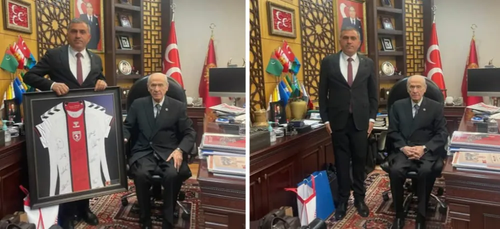 Devlet Bahçeli’ye Samsunspor forması