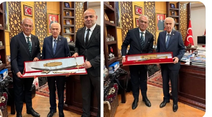 Adana’dan Devlet Bahçeli’ye “Damascus Yatağan Kılıcı”