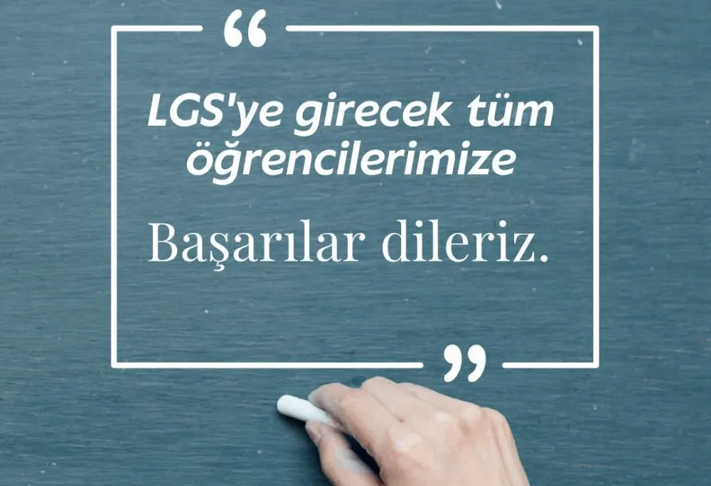 LGS heyecanı 