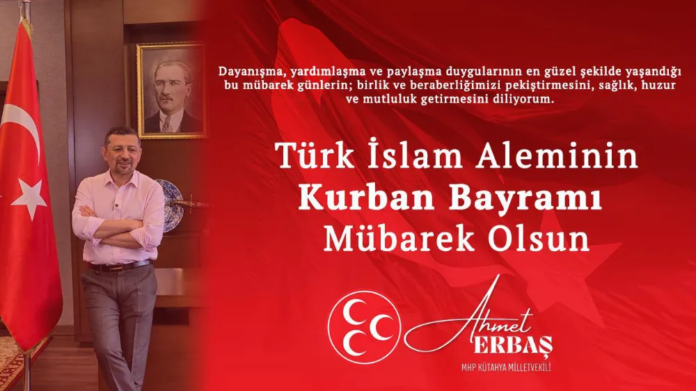 Türk İslâm Aleminin Kurban Bayramı mübarek olsun 