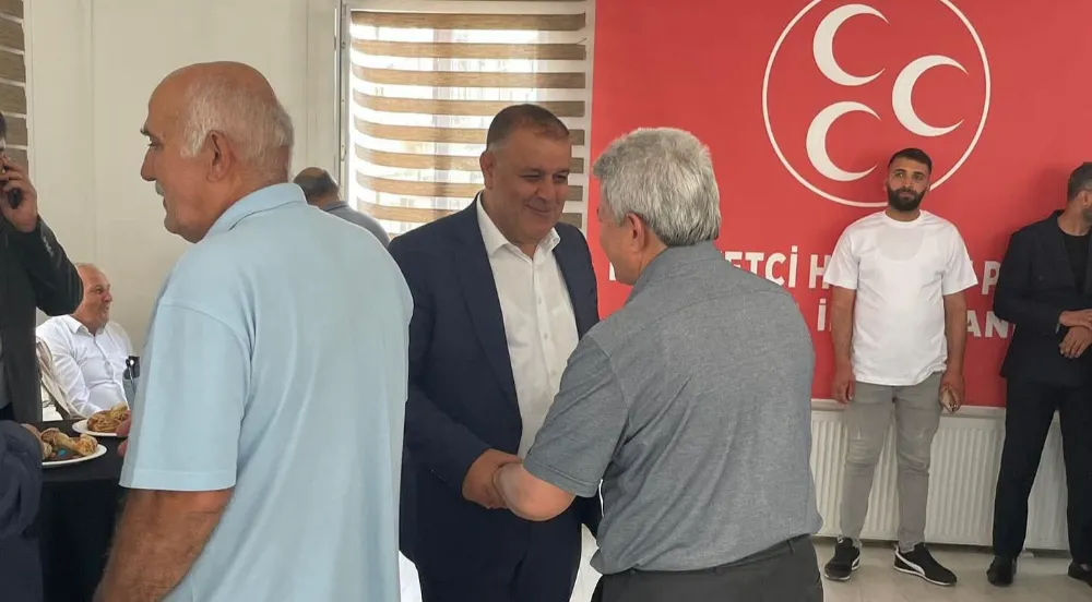 MHP Malatya Teşkilatında bayramlaşma coşkusu