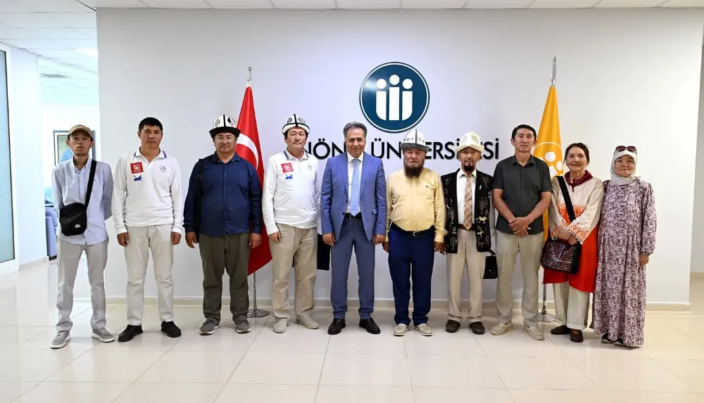 Kırgız heyetinden İnönü Üniversitesi’ne ziyaret 