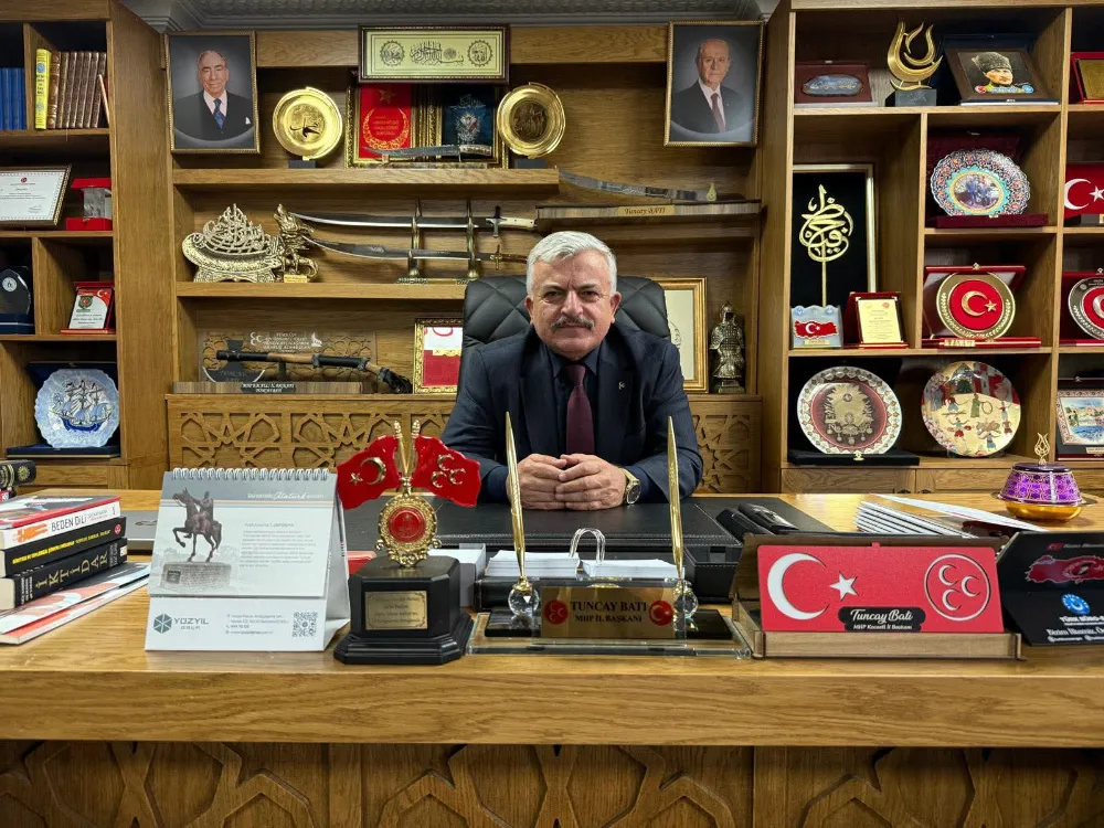 Tuncay Batı: “Siyaset, şerefli insanların işidir