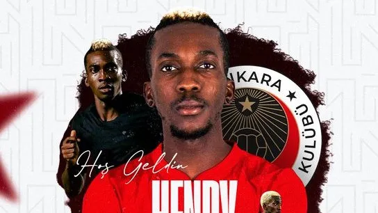 Ankara’nın yeni yüzü, yeni starı Henry Onyekuru