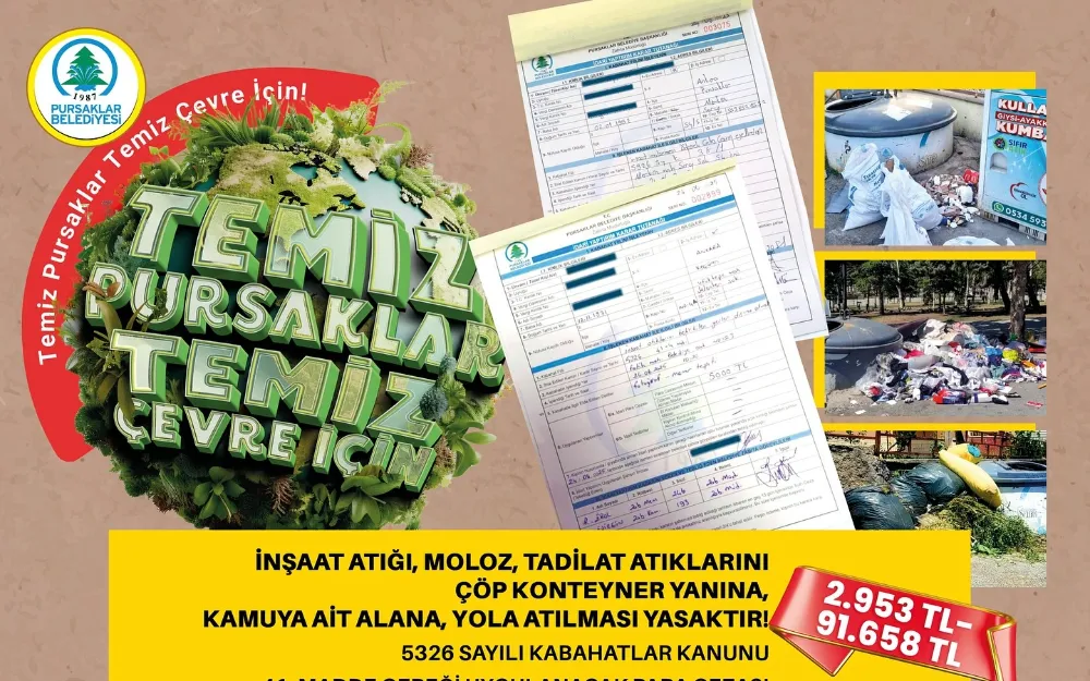Pursaklar’da kurallara uymayanlara para cezası