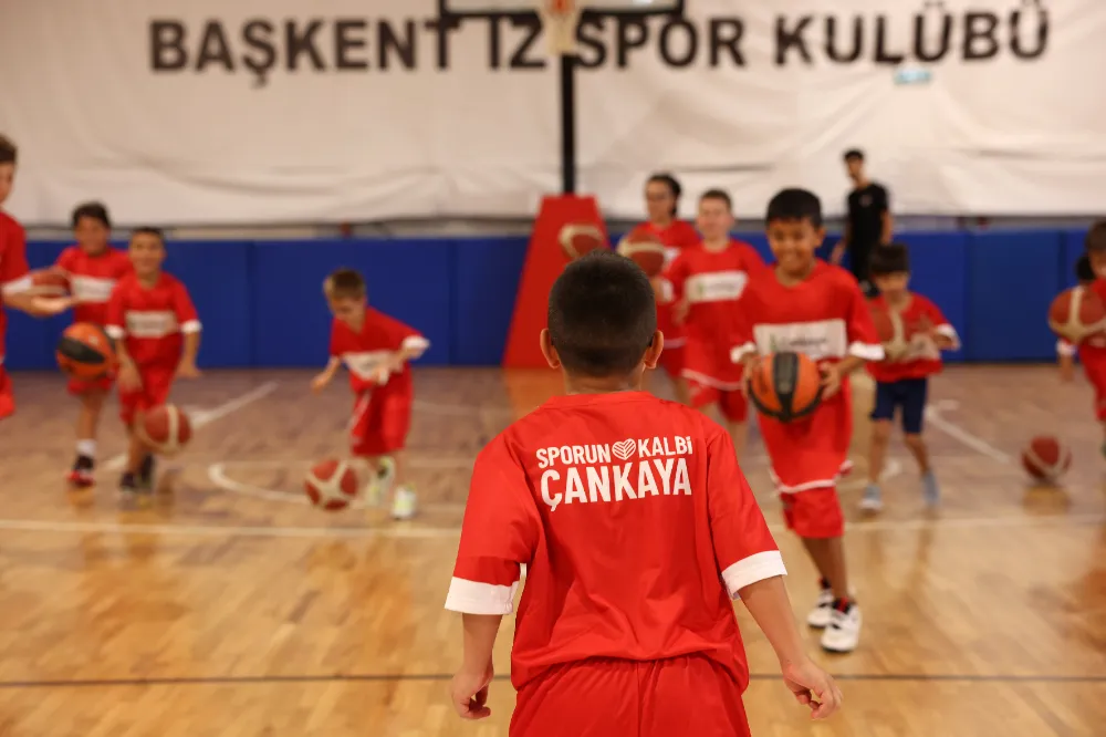 GELECEĞİN BASKETBOLCULARI ÇANKAYA’DA YETİŞİYOR