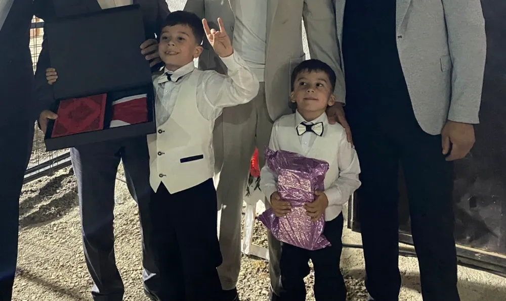 Erkekliğe ilk adımı attı Bozkurtu çaktı 