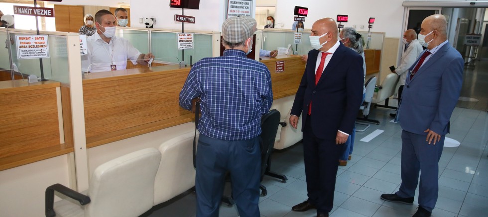 Altınok`tan hizmet birimlerine denetim