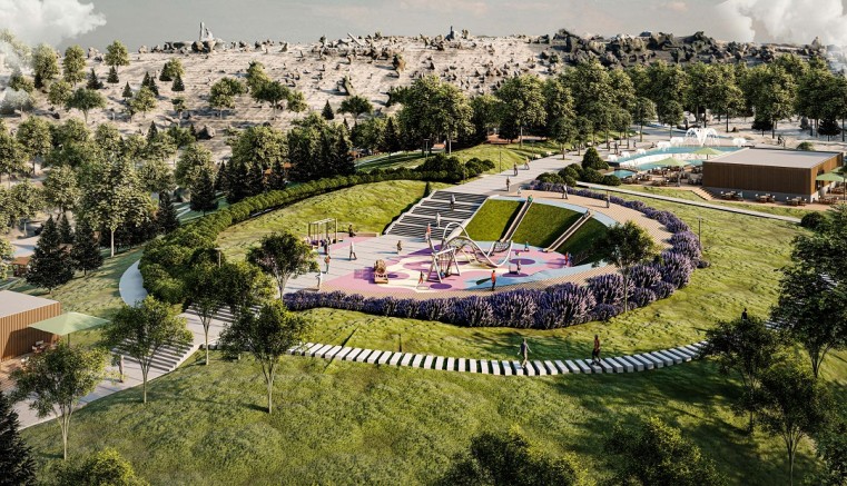 Bademlidere`ye 750 dönümlük büyük park