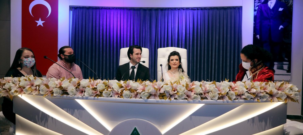 Çankaya`da bir ayda 600 nikah...