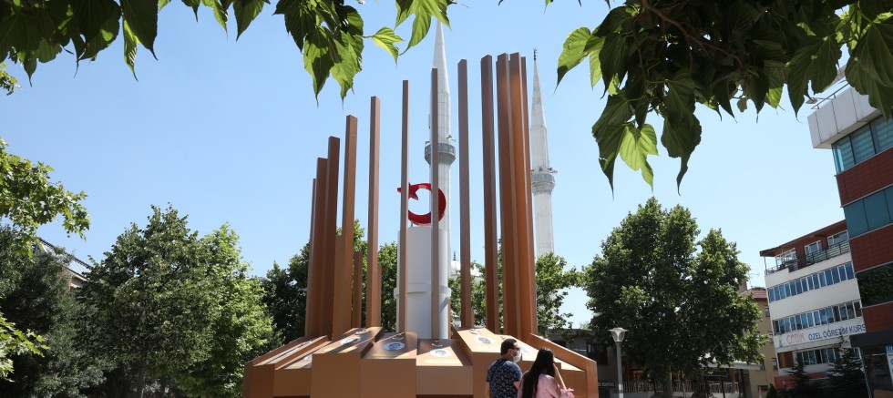 Etimesgut?a 15 Temmuz Şehitler Anıtı