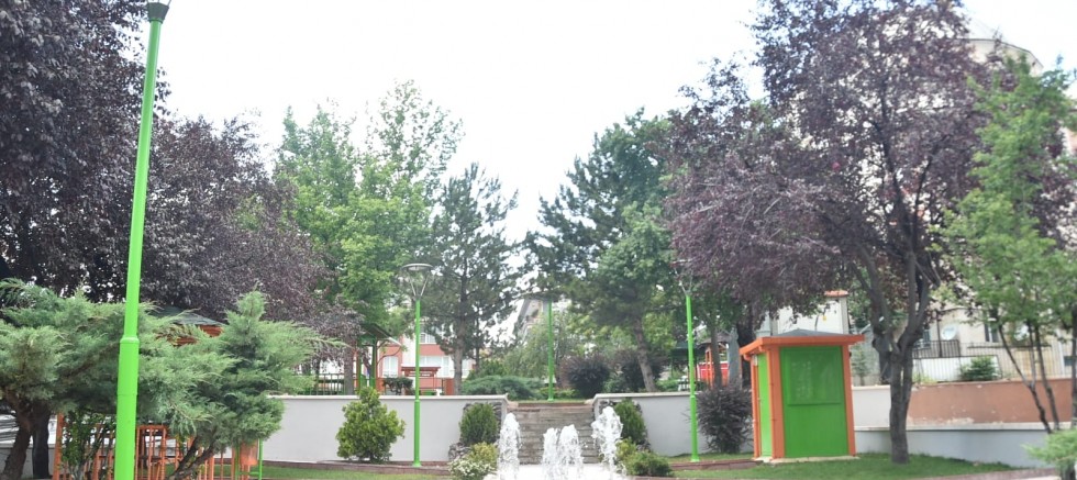 Huzur Parkı yeni yüzüyle huzur verecek