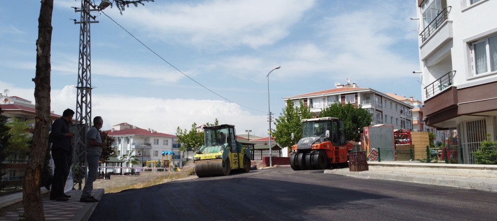 Keçiören`de asfalt sezonu başladı