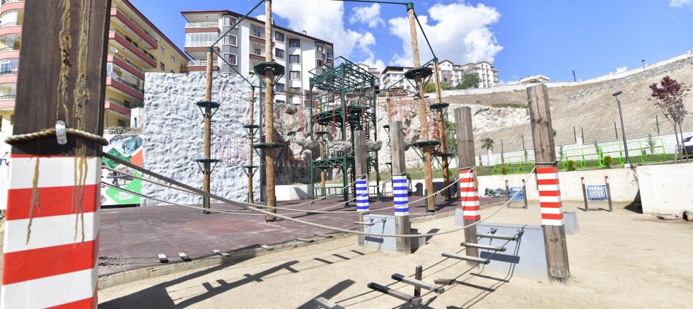 Mamak`a macera dolu park geliyor!